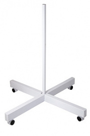 Стойка для лампы-лупы напольная (4 колеса)