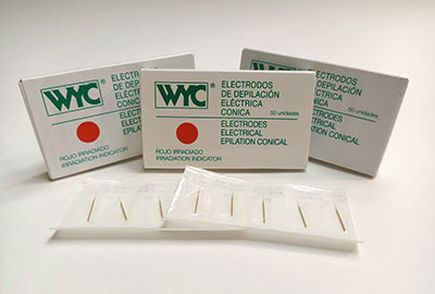 Иглы WYC для эл/эпиляции K3F (сталь) прямые фото 1