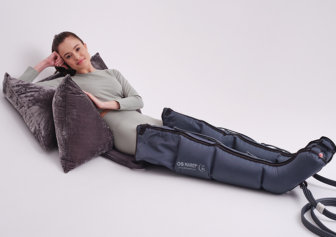 Аппарат прессотерапии и лимфодренажа LX7 + манжеты для ног XXL фото 4