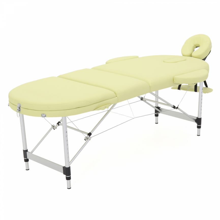 Массажный стол складной алюминиевый Med-Mos JFAL03 М/К (3-х секционный) (МСТ-3310ВЛ) фото 10